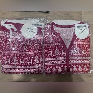 NWT Little Sleepies Bamboo Holiday Pajamas Set
